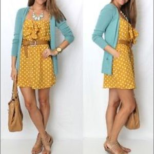 Petite Large Blue Cardigan Top Worthington Vintage